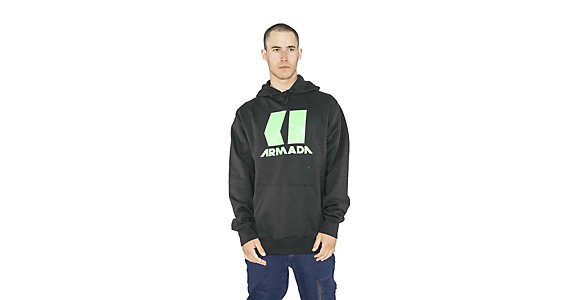 armada icon hoodie white