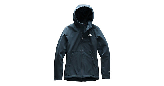 the north face shelbe raschel hoodie softshell dames