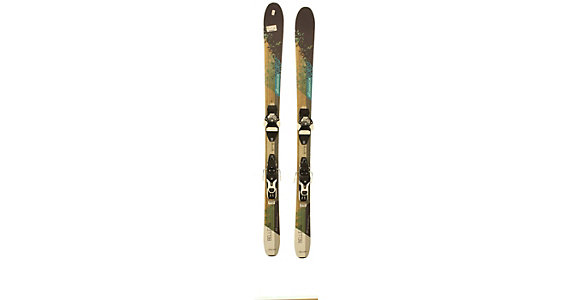Used 2017 Nordica Belle 84 Skis with Warden 11 bindings A Condition