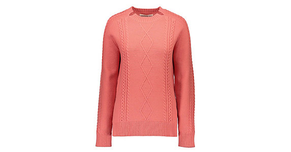 Obermeyer Tristan Cable Knit Womens Sweater Obermeyer Tristan Cable Knit Womens Sweater