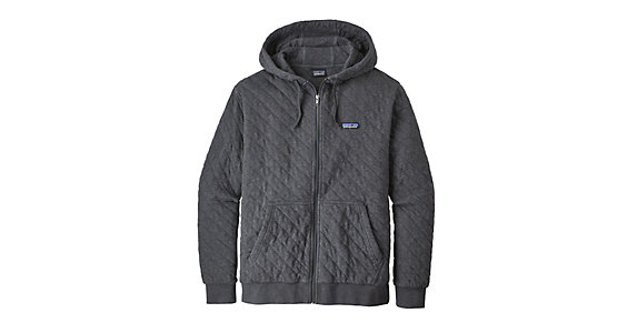 patagonia men's organic cotton quilt hoody