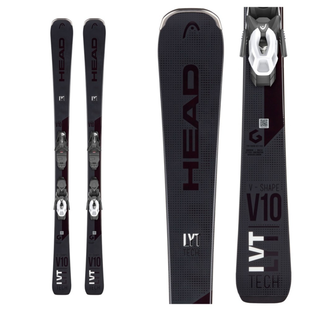 Head VShape V 10 Skis with PRD 12 GW Bindings 2020