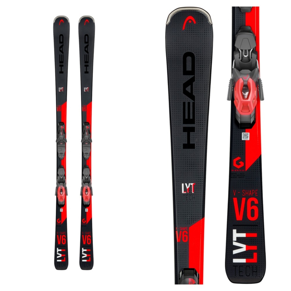 Head V-Shape V6 Skis with PR 11 GW 