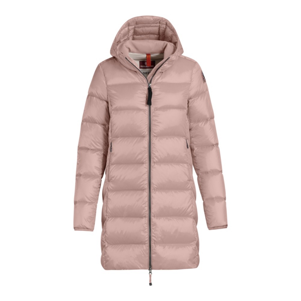 pink parajumper coat