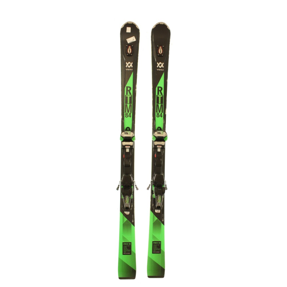 Used 2018 Volkl RTM 84 Skis with Marker Wide Ride XL bindings (C