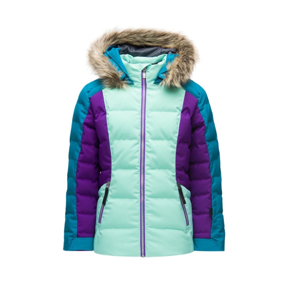 girls purple ski jacket