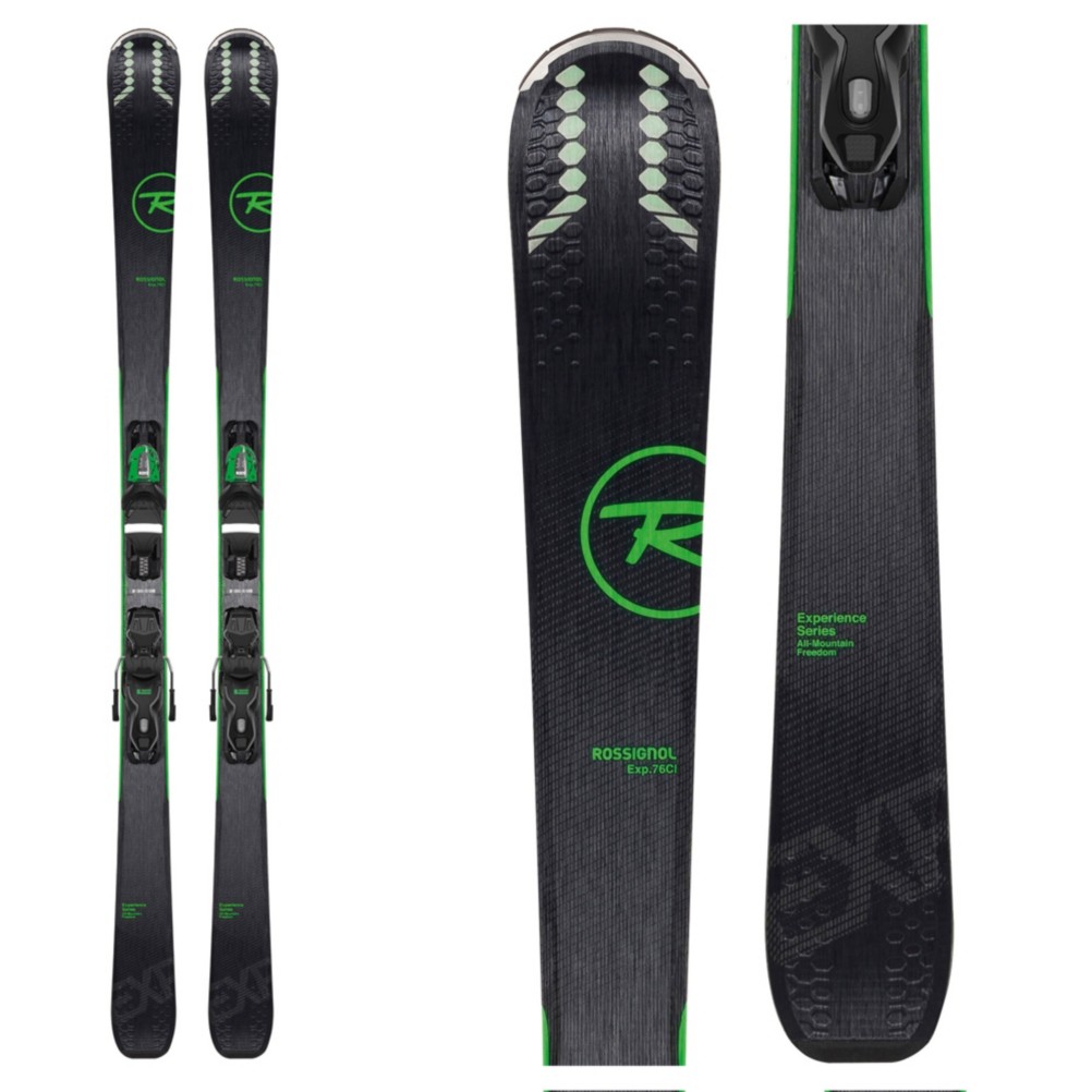 rossignol experience 75 skis with bindings