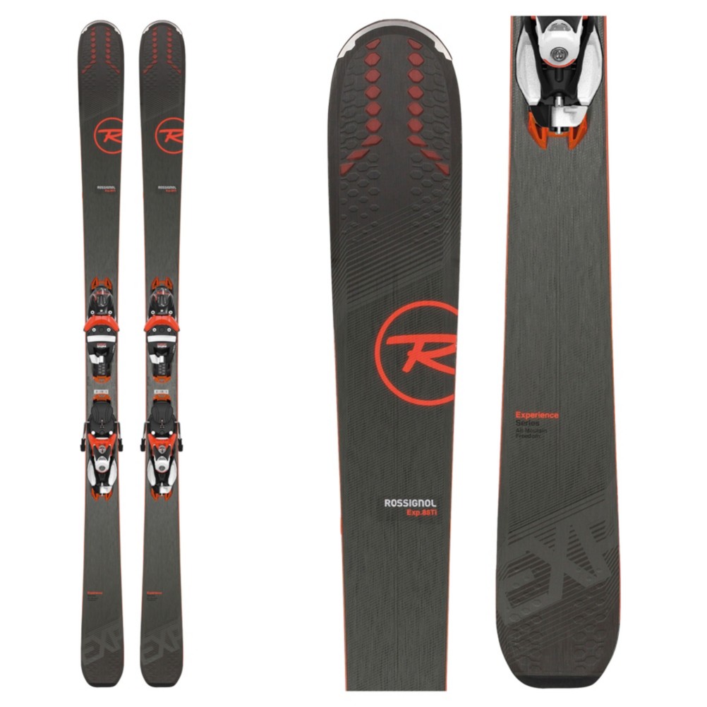 rossignol experience 88 ti skis with spx 12 konect bindings 2019