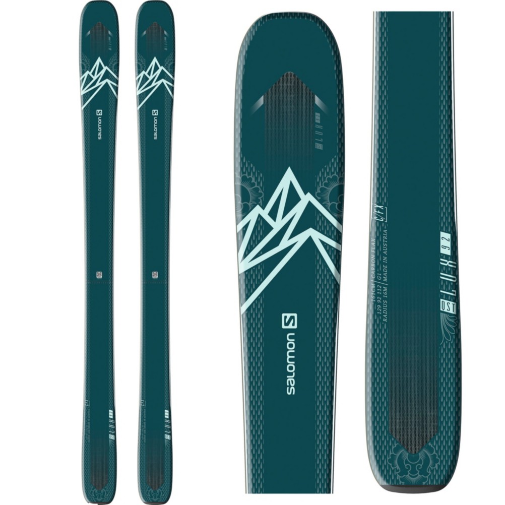 Salomon QST Lux 92 Womens Skis 2021