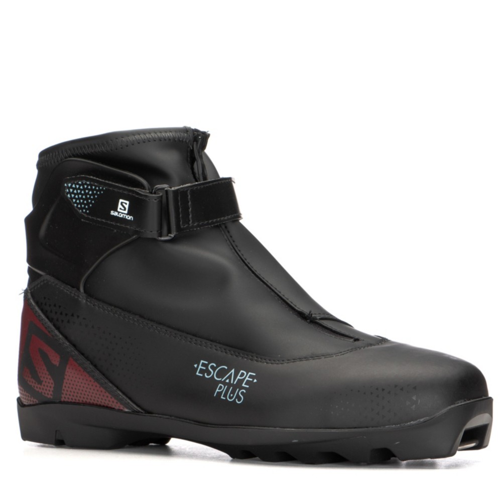 salomon black boots