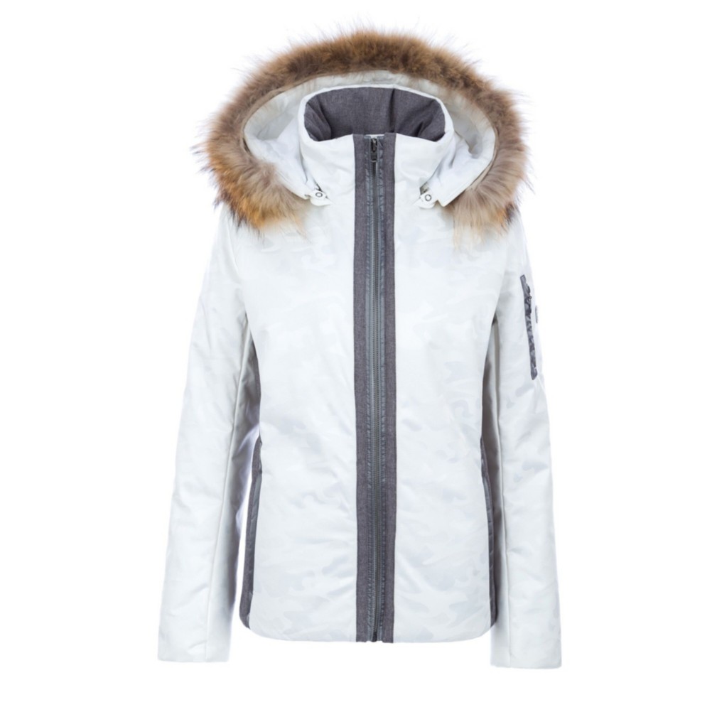 ski jacket with real fur hood