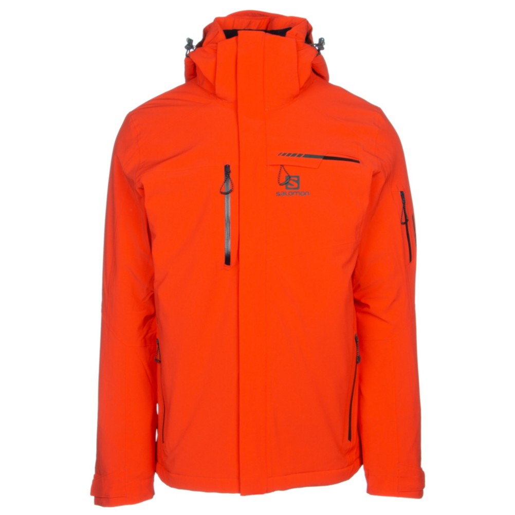 salomon brilliant jacket red