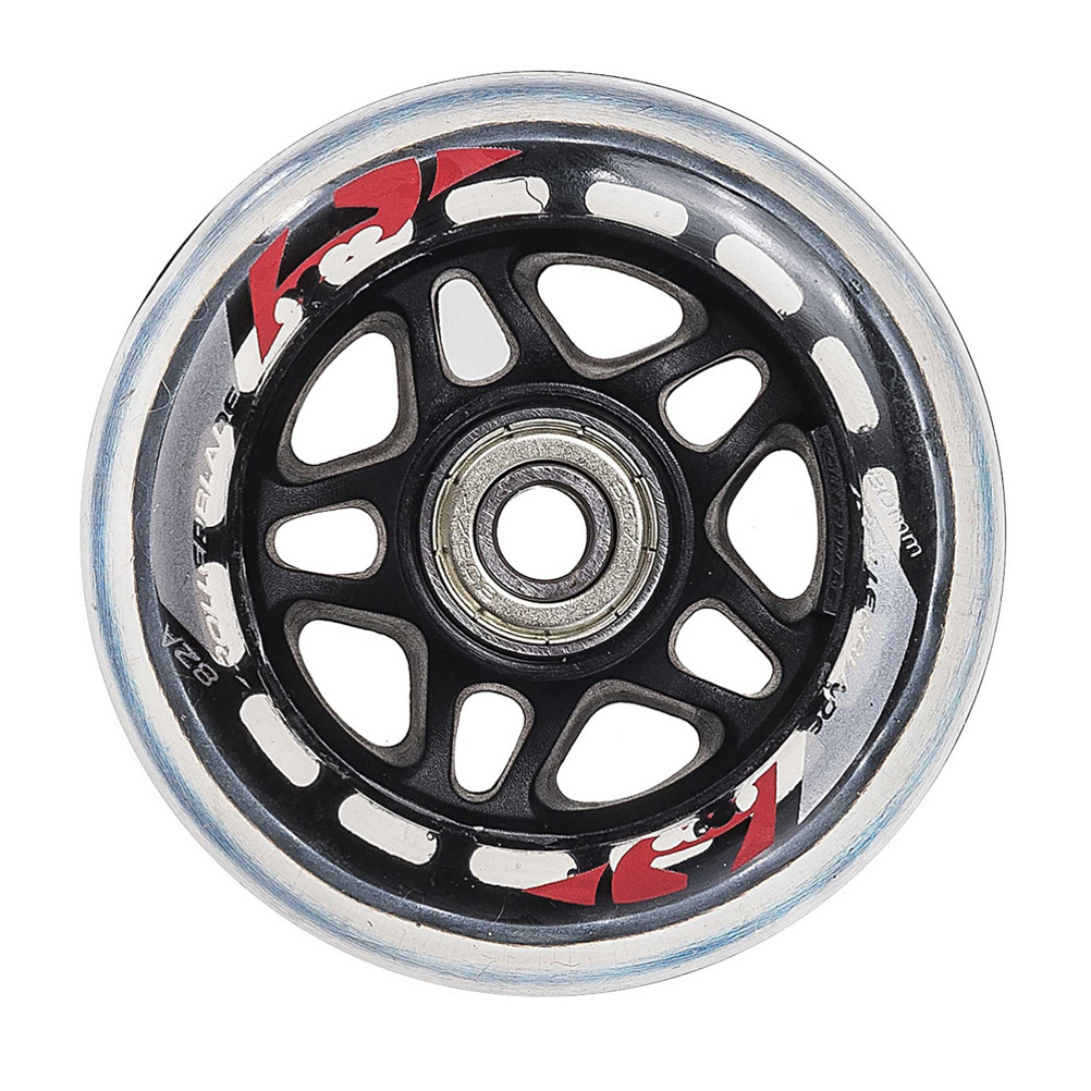 84mm 8 Pack Inline Skate Wheels with ABEC-7 Bearings 5th Element 84mm
