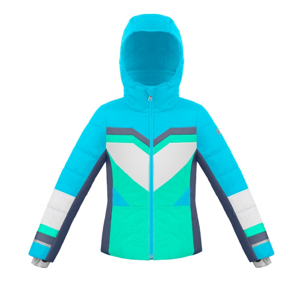 girls blue ski jacket