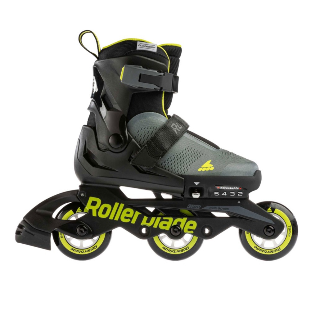 Rollerblade Microblade Free 3WD Adjustable Kids Inline Skates 2021