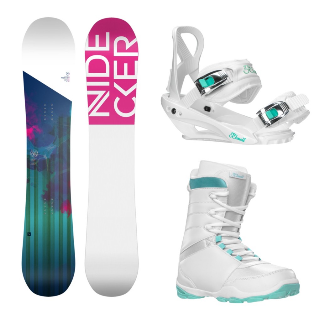 beginner snowboard package womens
