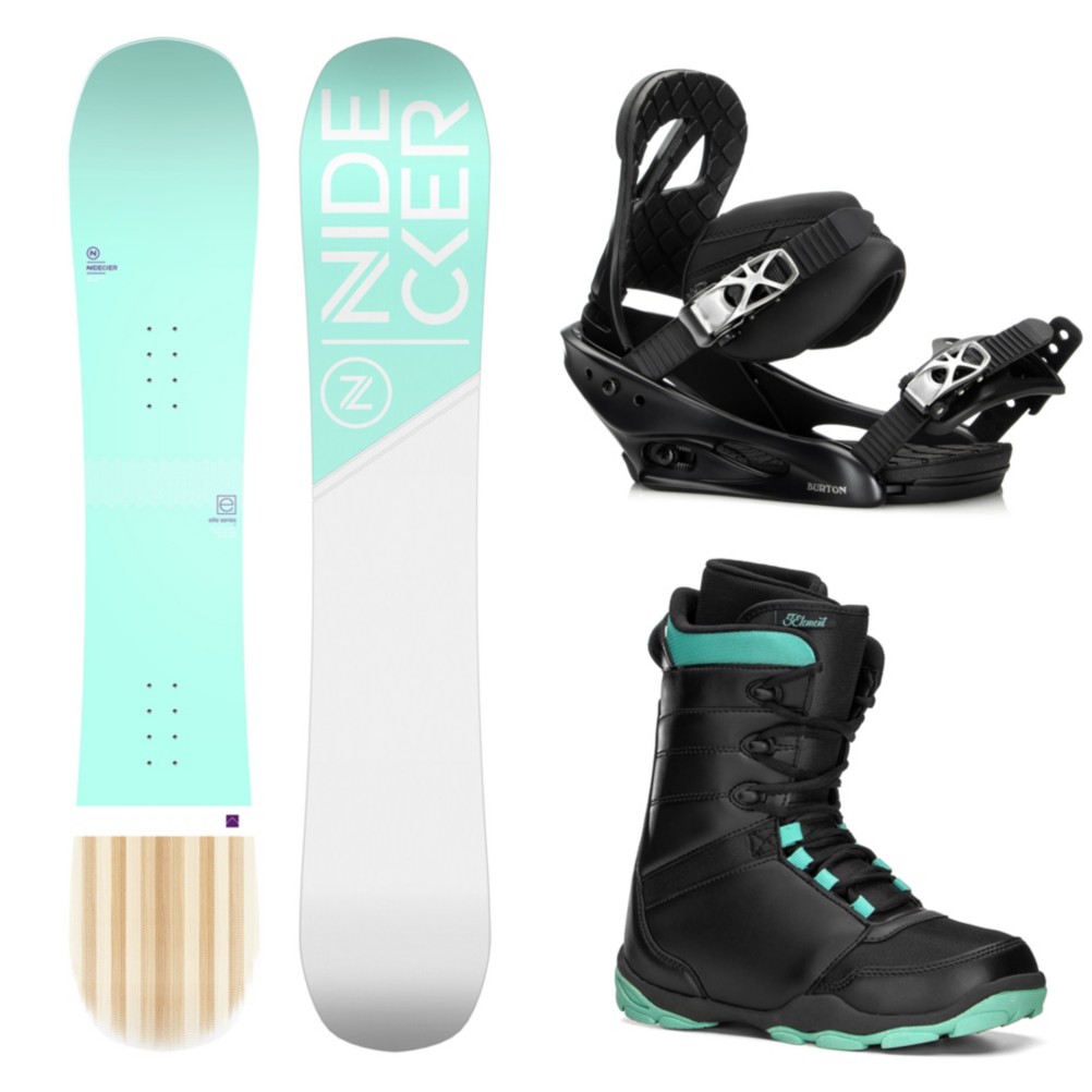 beginner snowboard package womens