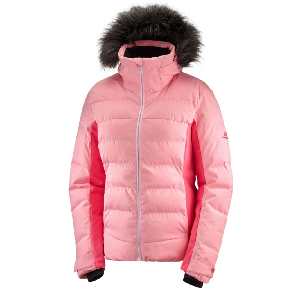 salomon red ski jacket