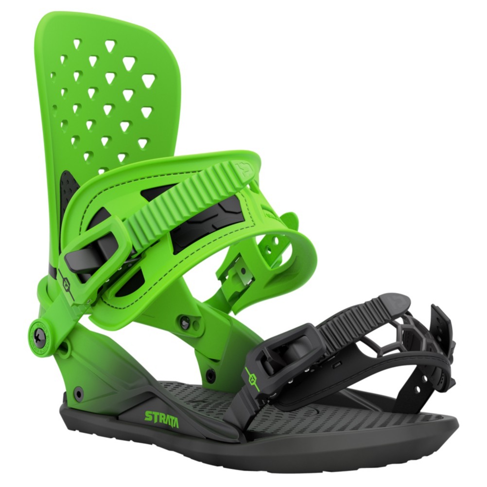neon green snowboard bindings