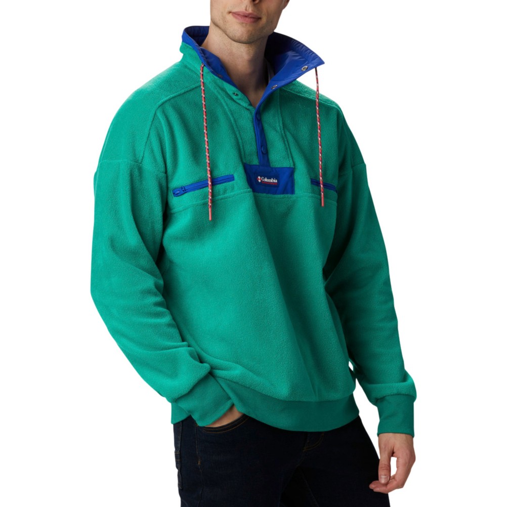 blue columbia fleece