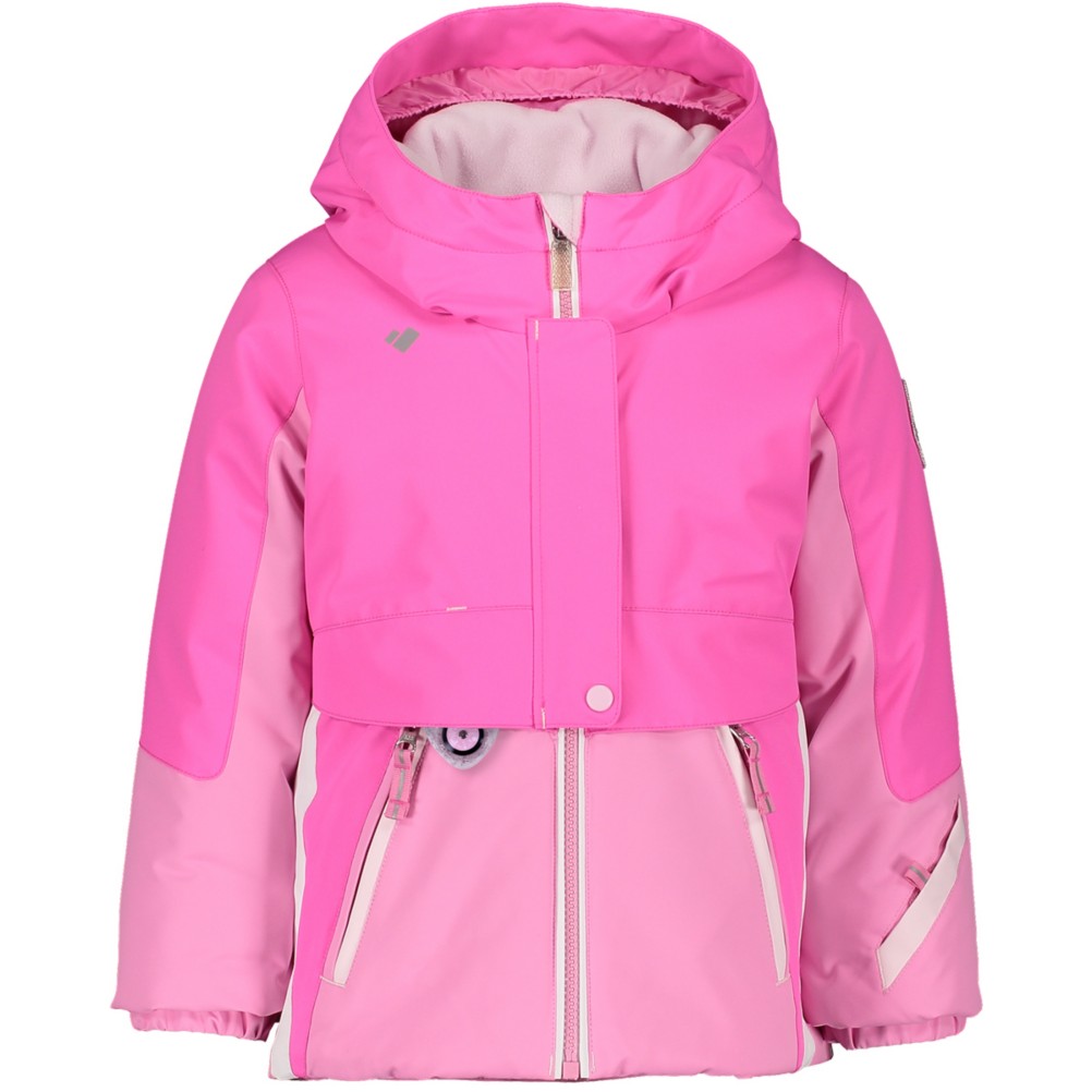 pale pink ski jacket