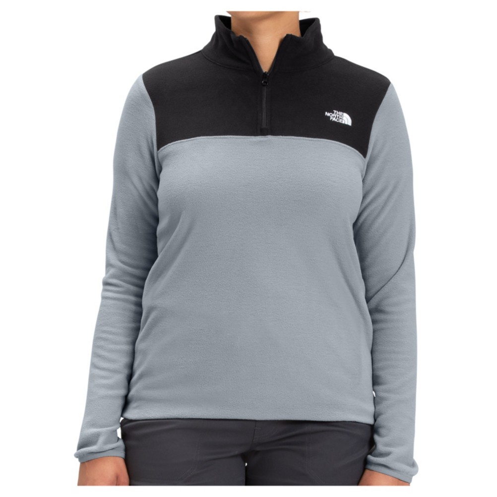 north face women's glacier quarter zip