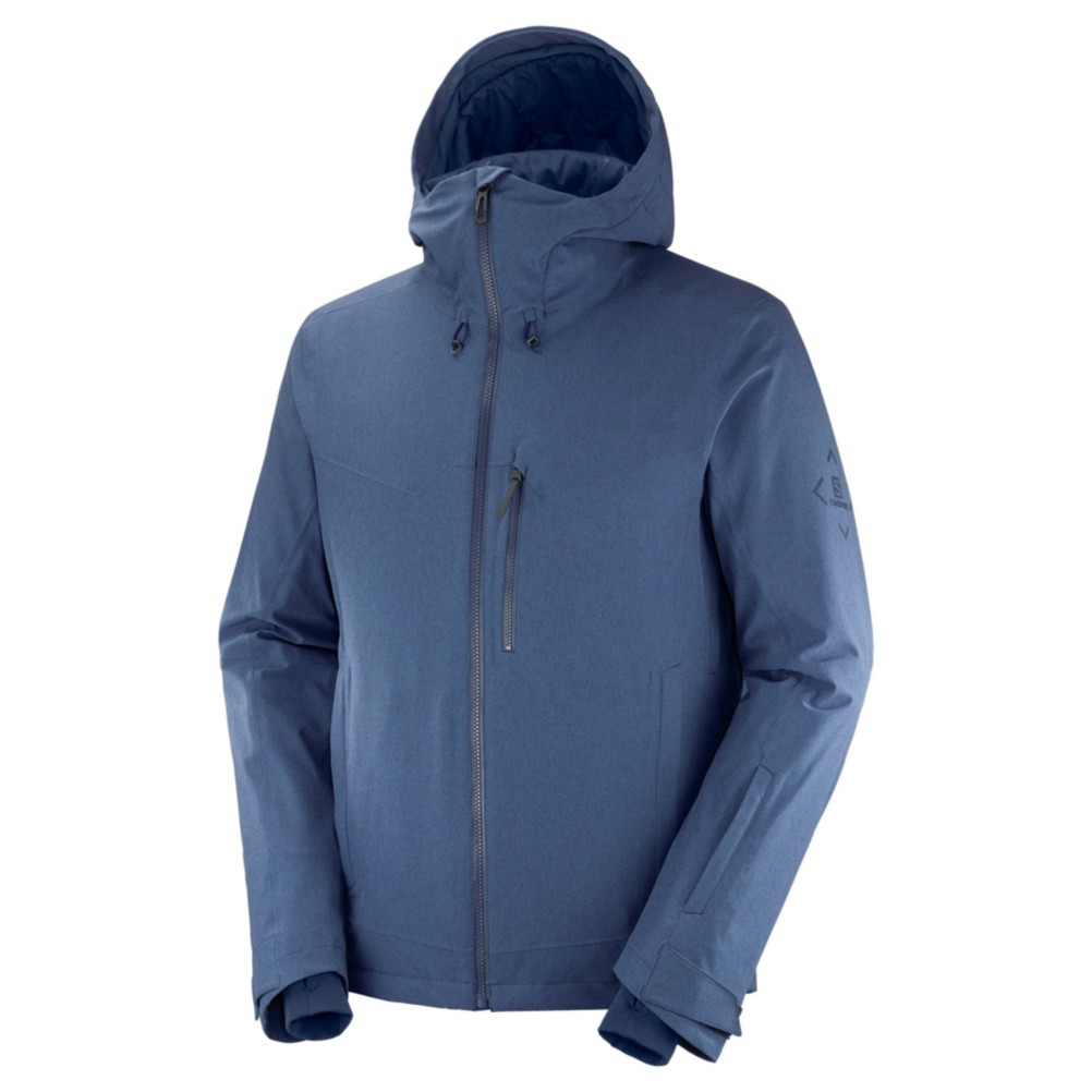 salomon snowboard jacket mens