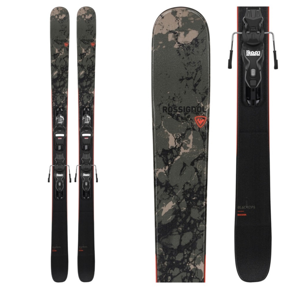 Rossignol Black Ops Smasher Skis With Xpress 10 Gw Bindings 2021