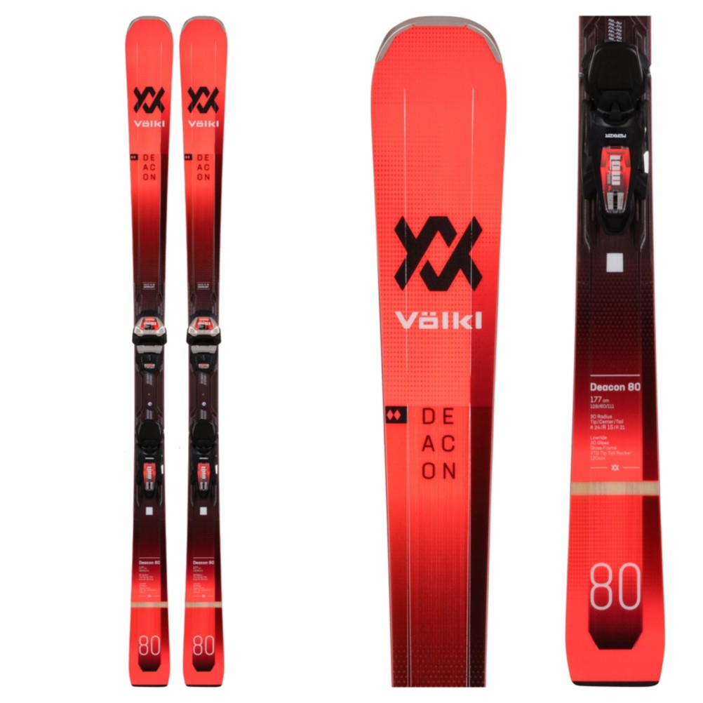 mens skis with bindings