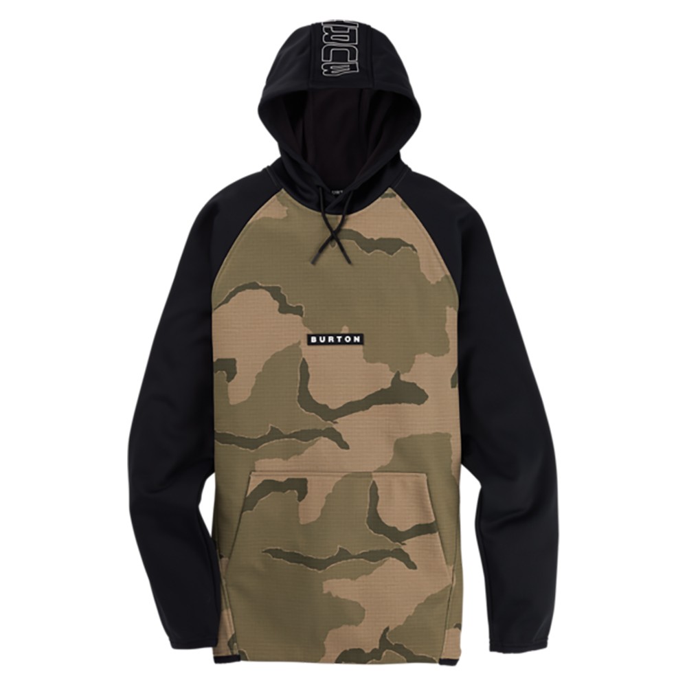 burton camo hoodie