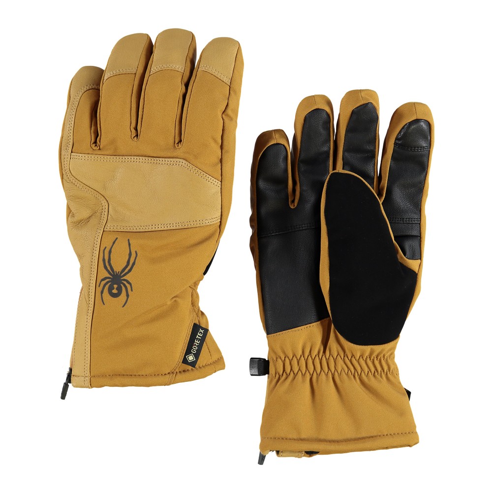 spyder leather ski gloves