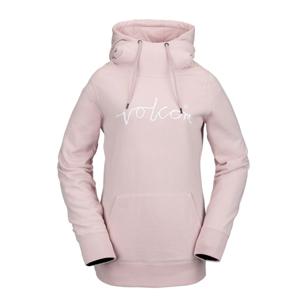 pink volcom hoodie