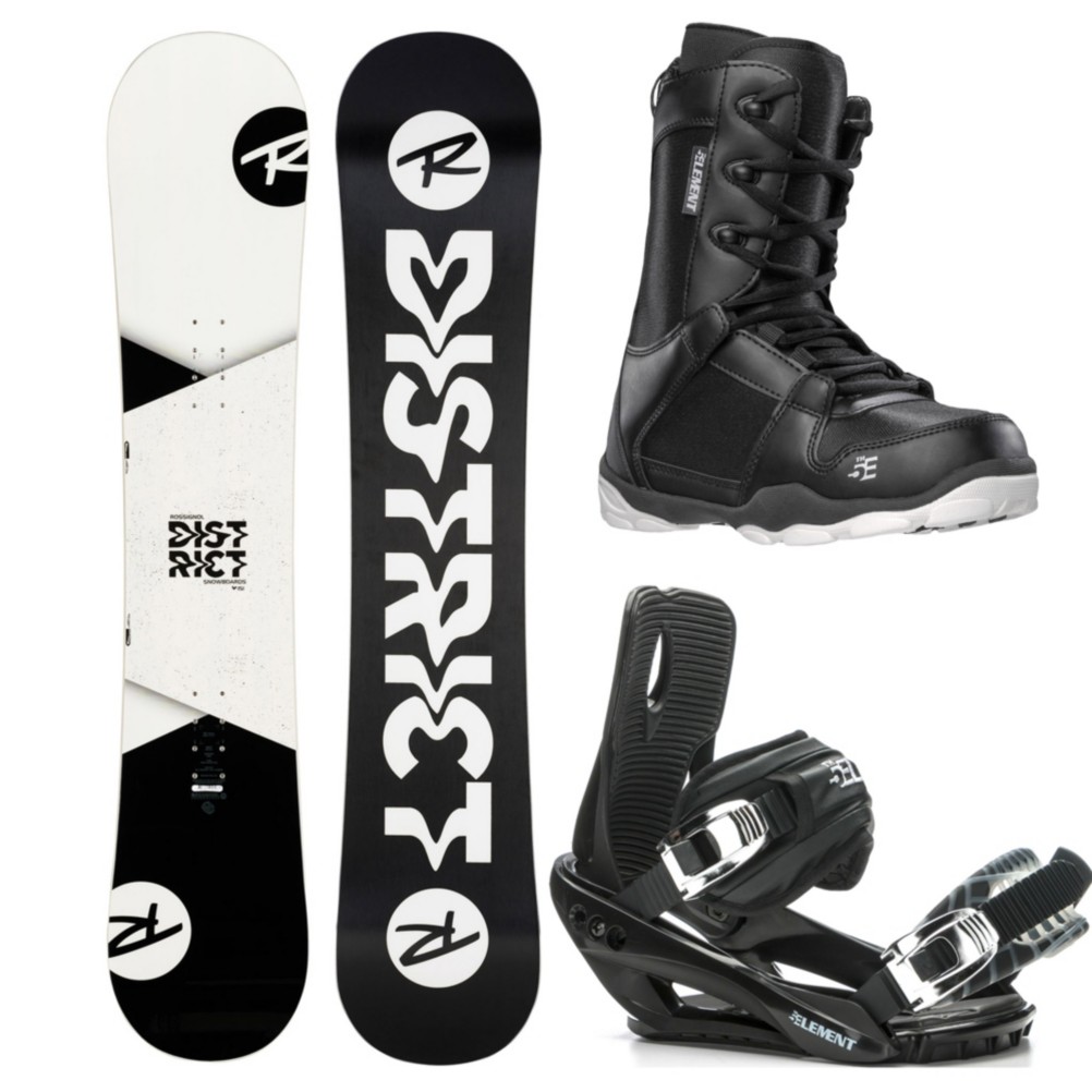 Rossignol District Complete Snowboard Package 2020